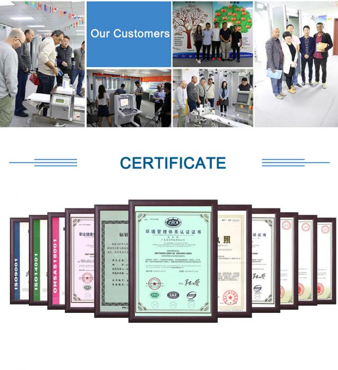 Controllatore di peso dinamico online Pesatrice alimentare Pesatrice per oggetti pesanti e ingombranti Pesatrice con rigettore 13