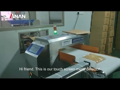 SA-990Detettori di metalli touchscreen ad alta sensibilità per l'industria alimentare SUS304