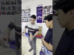 Fogli di alluminio confezione controllo a raggi X rilevatore di metalli alimentari alta precisione