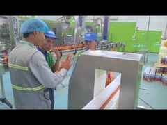 Detettore di metalli a trasportatore digitale Sicurezza alimentare / Medicina / Industria dell'abbigliamento