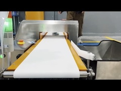 Cintura trasportatrice di grado alimentare rigetto automatico Macchina di rilevamento metalli con CE