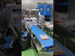 Processing Easy Operation High Speed Combo Metal Detector Checkweigher per i prodotti a slitta