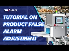 Macchine a raggi X avanzate per alimenti con alimentazione a 50Hz e corpo in SUS304 lucidato a specchio