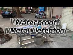 Detettore di metalli di qualità alimentare per i pacchetti alimentari / biscotti, standard ISO CE