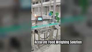 Precisione per alimenti della bilancia di controllo automatica