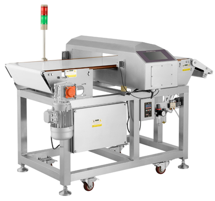 Metal detector d'imballaggio automatico su ordinazione del di alluminio del metal detector del nastro trasportatore dell'alimento