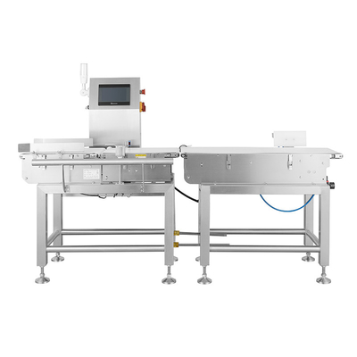 Distanza da otto a 15 kg Prodotti in scatola e in sacchetto Pesatura Controllo Pesatura Sortitore trasportatore dinamico Pesatrice con rigetto