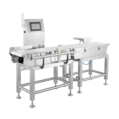 Fabbricazione Pesatrici di controllo per pollame Pesatrici di controllo automatiche in linea Pesatrici di controllo ad alta velocità Pesatrici di controllo