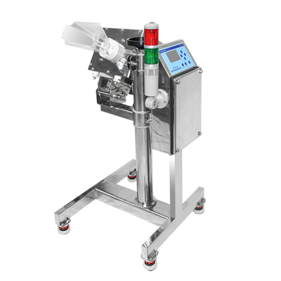 Extractor per tablet separatore di metalli con protezione IP56 Prodotti farmaceutici digitali trasportatore rilevatore di metalli con touch screen