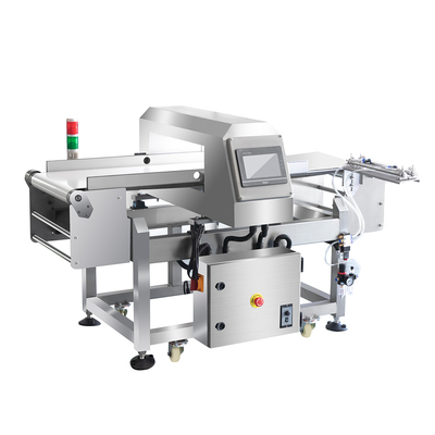Linea di produzione Metal detector professionale per alimenti per bottiglie per il rilevamento di trucioli metallici all'interno degli alimenti