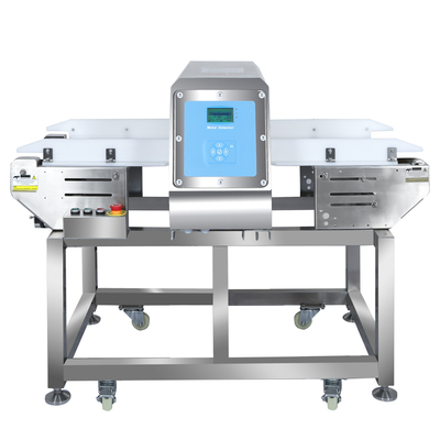 Metal detector dell'alimento con la gestione di base di dati e del pannello dati