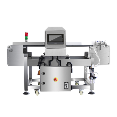 Detettore di metalli alimentari ad alta precisione salsa acquatica gnocchi pesce surgelato metal detector metal detector per industria alimentare