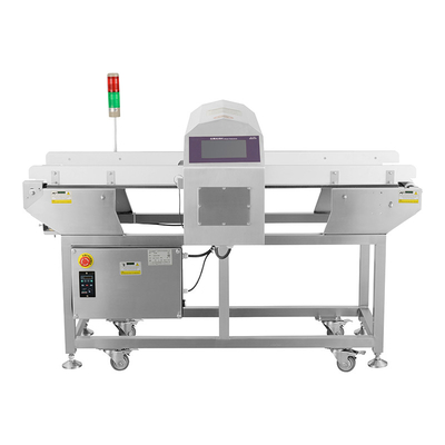Plastico gomma carne biscotti snack trasportatore alimenti surgelati metal detector industriale