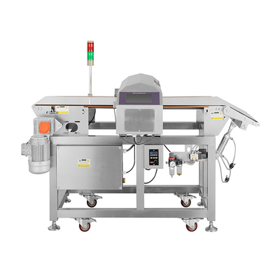 Detettore di metalli alimentari a segnale digitale 50-60Hz Cintura di arresto automatica Ispezione dei metalli alimentari
