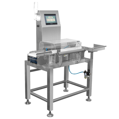 Controllatore di peso automatico trasportatore dinamico bottiglia alimentare controllatore di pesatura macchina controllatore di pesatura con rigetto