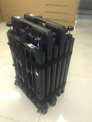 Multi passeggiata di ricerca del corpo di zone attraverso la porta portatile del popolare dell'esposizione di LED del magnetometro