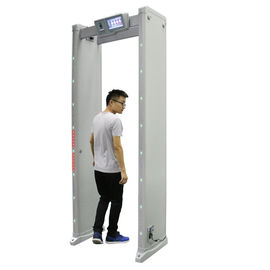 Passeggiata portatile tramite la barriera di sicurezza del metal detector 20W con l'allarme luce/del suono