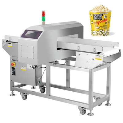 Larghezza del metal detector 500~1200mm dell'alimento SA-990, altezza di 200~1000mm, FE≥0.5mm, IP67 protezione, schermo del LED