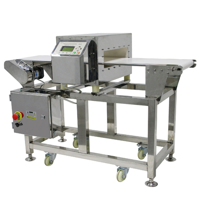 Sicurezza Detettore di metalli di qualità alimentare per l'industria dei prodotti ittici 304 Materiali in acciaio inossidabile