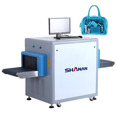 Sistema di ispezione dei bagagli con scanner a raggi X dell'aeroporto della stazione