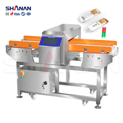 CE fabbrica carne pizza cibo congelato fresco nastro trasportatore sicuro automatico rimozione del filo metallo rivelatore