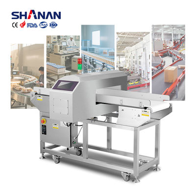 Rilevatore di metalli professionale per alimenti, in acciaio inox, per biscotti al formaggio, crostacei, latte, biscotti, carne, certificato CE