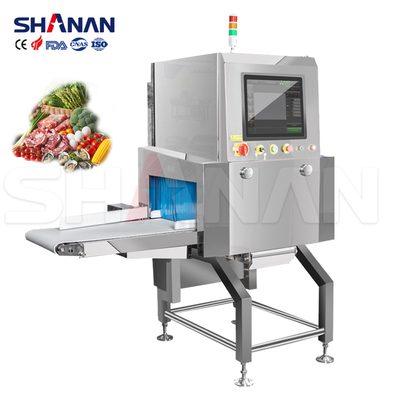 Auto metal detection Food X Ray Machine Industrial Inspection Machine Removal Safety Reject Per le fabbriche