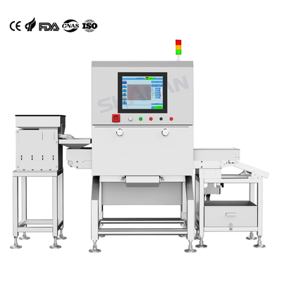Macchina per il rilevamento a raggi X per l'ispezione di prodotti alimentari umidi e secchi per l'industria, prodotti in scatola, in bottiglia e confezionati