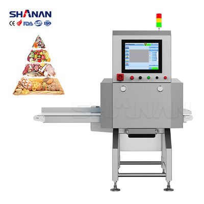 Food Safety Inspection System glass metal X Ray Machine For Canned Fish IFS ISO Approved