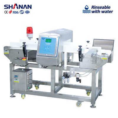 Rilevatore di metalli per alimenti automatico, impermeabile, risciacquabile con acqua, per alimenti