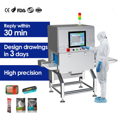 Interfaccia utente intuitiva Sistemi di ispezione a raggi X alimentari che funzionano a temperature comprese tra 0 e 40 gradi Celsius, garantendo il controllo degli alimenti