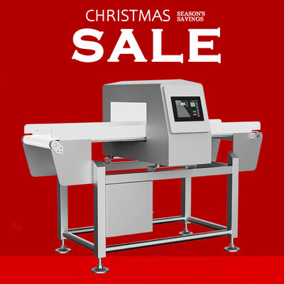 Food Metal Detector Automatic Conveyor Belt Alarm Stop For Food Production Safety