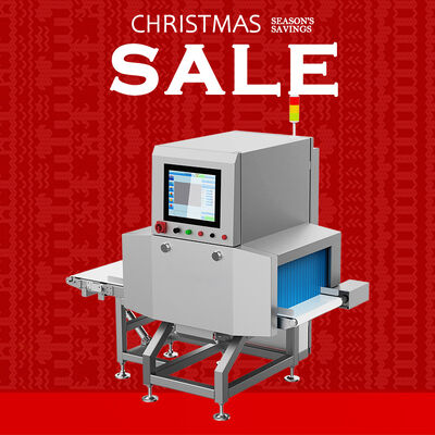 Macchina di ispezione a raggi X per la sicurezza alimentare per il rilevamento del rifiuto di ortaggi ittici