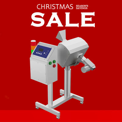 Separatore di metalli a gravità ad alta sensibilità, rilevatore automatico di separazione metalli con schermo LCD per polveri