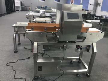 Metal detector dell'acciaio inossidabile del nastro trasportatore del touch screen per industria alimentare