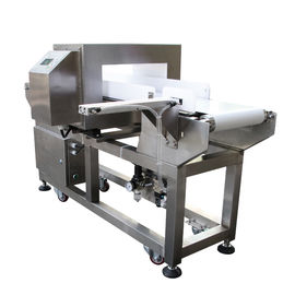 Velocità della cinghia dell'acciaio inossidabile 380 V del metal detector del commestibile del nastro trasportatore regolabile