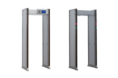 Passeggiata di sicurezza di 33 zone tramite la batteria del portone del metal detector che dura 48 ore