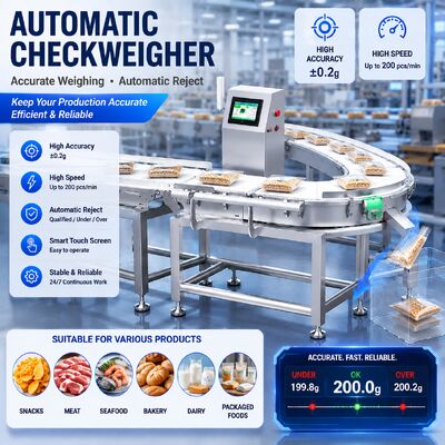 Attrezzature di smistamento di precisione per la classificazione automatica per dimensione/peso di frutta, verdura, prodotti farmaceutici e materiali industriali