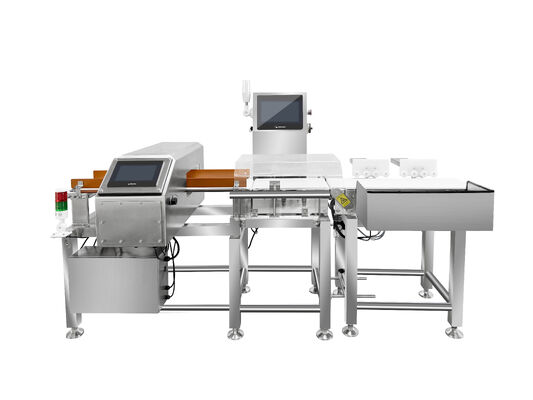 Industria alimentare Industria alimentare e imballaggio rilevamento dei metalli Peso imballaggio Pesare rilevamento dei metalli e controllo sistema di pesatura