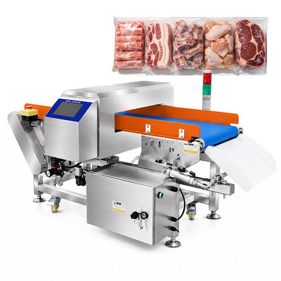 Macchina Rilevatore Metalli ad Alta Sensibilità con Nastro Trasportatore per Attrezzature di Ispezione in Stabilimenti di Carne Bovina e Alimenti Surgelati