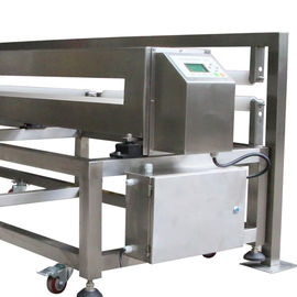 Ispezione di sicurezza alimentare del metal detector del nastro trasportatore di monofase una garanzia da 1 anno
