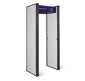 Passeggiata del touch screen attraverso la struttura di porta del metal detector per la protezione